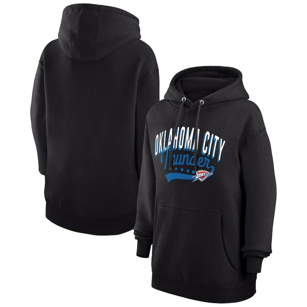 Oklahoma City Thunder G-III 4Her by Carl Banks Women's Filigree Logo Pullover Hoodie - Black discount