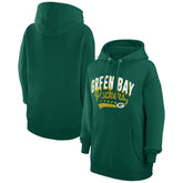 Green Bay Packers G-III 4Her by Carl Banks Women's Filigree Logo Pullover Hoodie – Green outlet