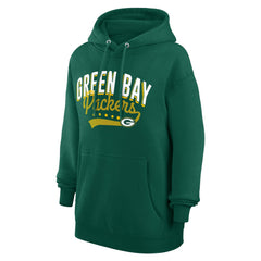 Green Bay Packers G-III 4Her by Carl Banks Women's Filigree Logo Pullover Hoodie – Green outlet