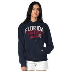 Florida Panthers G-III 4Her by Carl Banks Women's Filigree Logo Pullover Hoodie – Navy Hoodies