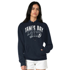 Tampa Bay Lightning G-III 4Her by Carl Banks Women's Filigree Logo Pullover Hoodie – Navy Hoodies