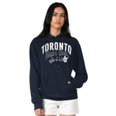 Toronto Maple Leafs G-III 4Her by Carl Banks Women's Filigree Logo Pullover Hoodie – Navy Hoodies