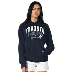 Toronto Maple Leafs G-III 4Her by Carl Banks Women's Filigree Logo Pullover Hoodie – Navy Hoodies