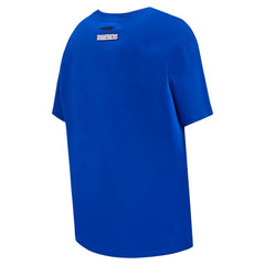 Dallas Mavericks Pro Standard Women's Script Boyfriend T-Shirt sale - Royal outlet