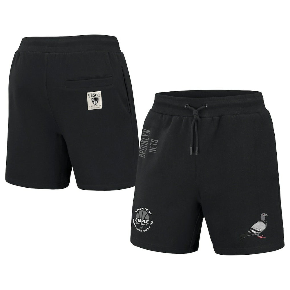 Brooklyn Nets NBA x Staple Home Team Shorts - Black online