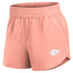 Kansas City Chiefs Women's Front Office Woven Shorts - Coral sale