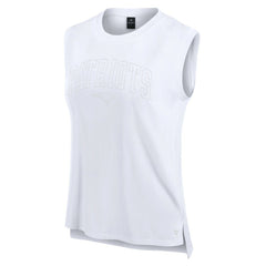 New England Patriots Women's Studio Gym Tank Top - White cheap