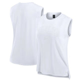 Philadelphia Eagles Women's Studio Gym Tank Top - White for sale