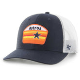 Houston Astros Retro Region Patch Trucker Adjustable Hat Navy