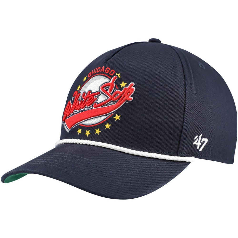 Chicago White Sox Wax Pack Collection Premier Hitch Adjustable Hat Navy