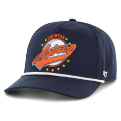 Houston Astros Wax Pack Collection Premier Hitch Adjustable Hat Navy