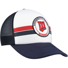 Minnesota Twins Cooperstown Collection Wax Pack Express Trucker Adjustable Hat White/Navy