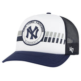 New York Yankees Cooperstown Collection Wax Pack Express Trucker Adjustable Hat White/Navy