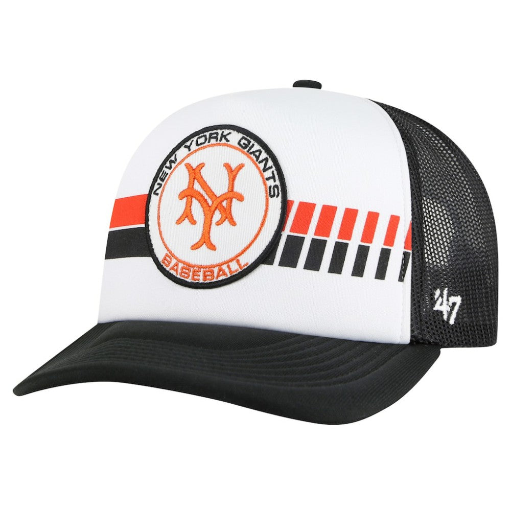 San Francisco Giants Cooperstown Collection Wax Pack Express Trucker Adjustable Hat White/Black