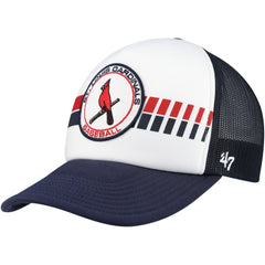 St. Louis Cardinals Cooperstown Collection Wax Pack Express Trucker Adjustable Hat White/Navy