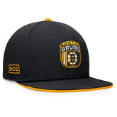 Boston Bruins Fanatics 2024 NHL Draft Snapback Hat - Black Hats