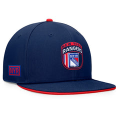 New York Rangers Fanatics 2024 NHL Draft Snapback Hat - Navy Hats