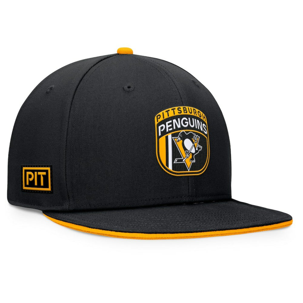 Pittsburgh Penguins Fanatics 2024 NHL Draft Snapback Hat - Black Hats