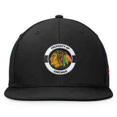 Chicago Blackhawks Fanatics Authentic Pro Training Camp Snapback Hat - Black Hats