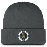 Vegas Golden Knights Fanatics Authentic Pro Training Camp Cuffed Knit Hat - Charcoal Hats