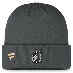 Vegas Golden Knights Fanatics Authentic Pro Training Camp Cuffed Knit Hat - Charcoal Hats