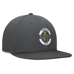 Vegas Golden Knights Fanatics Authentic Pro Training Camp Snapback Hat - Charcoal Hats