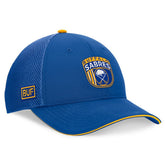 Buffalo Sabres Fanatics 2024 NHL Draft On Stage Trucker Adjustable Hat - Royal Hats