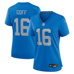 Jared Goff Detroit Lions Women's Alternate Game Jersey - Blue online