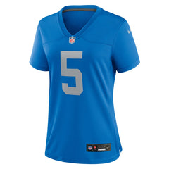 David Montgomery Detroit Lions Women's Alternate Game Jersey - Blue cheap