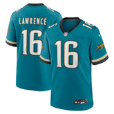 Trevor Lawrence Jacksonville Jaguars Prowler Throwback Player Game Jersey - Teal for sale