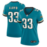 Devin Lloyd Jacksonville Jaguars Women's Prowler Throwback Game Jersey - Teal cheap