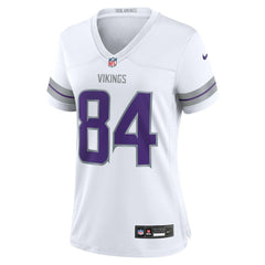 Randy Moss Minnesota Vikings Women's Alternate Retired Player Game Jersey - White on sale