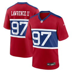 Dexter Lawrence II New York Giants Alternate Player Game Jersey - Century Red cheap