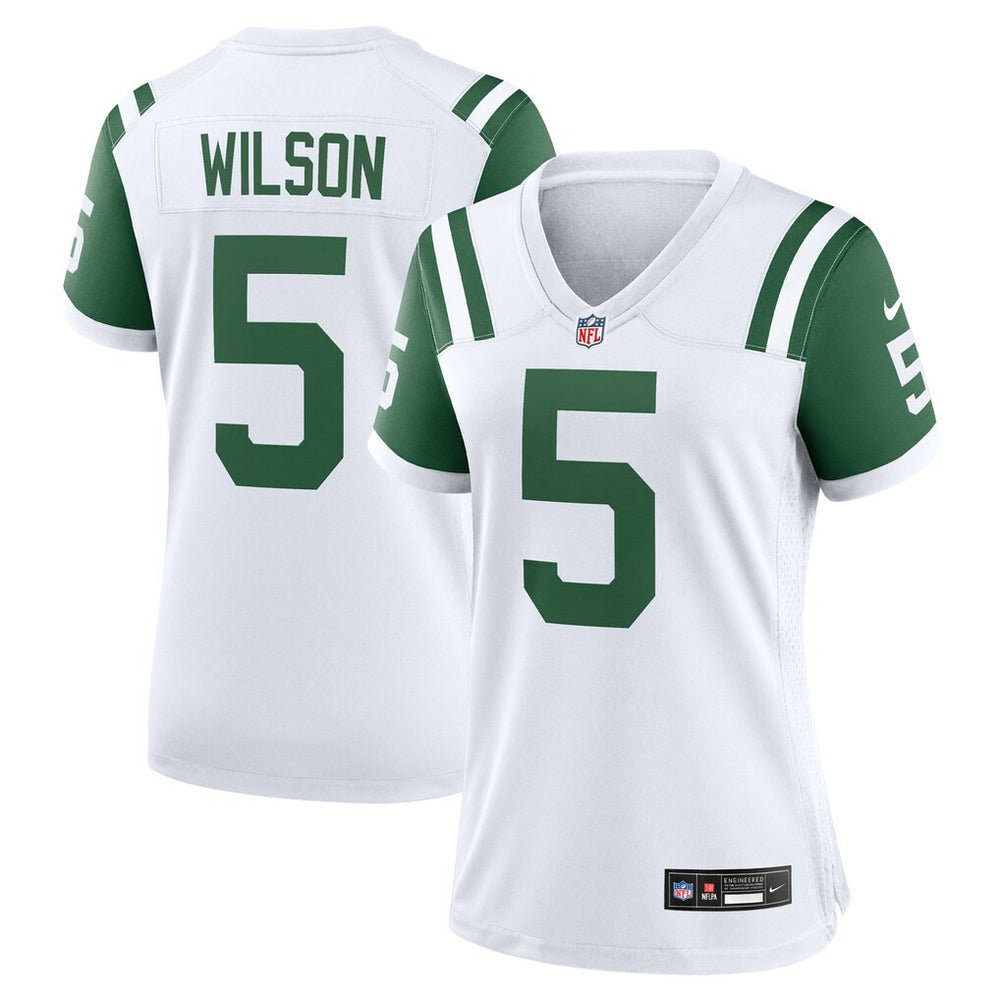 Garrett Wilson New York Jets Women's Classic Alternate Game Jersey - White sale