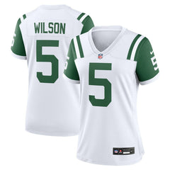 Garrett Wilson New York Jets Women's Classic Alternate Game Jersey - White sale