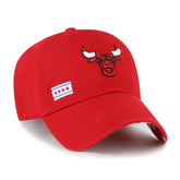 Chicago Bulls '47 Women's Confetti Undervisor Clean Up Adjustable Hat - Red outlet