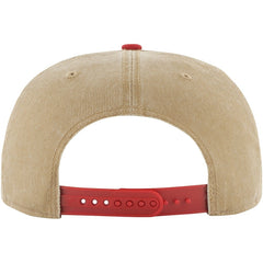 Chicago Bulls '47 Chilmark Captain Snapback - Khaki/Red outlet