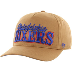 Philadelphia 76ers '47 Barnes Hitch Adjustable Hat - Tan online
