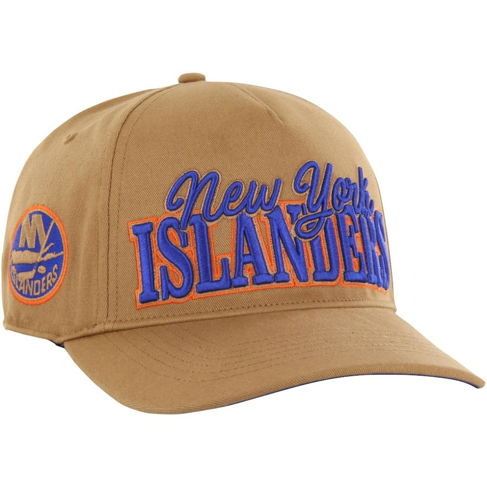 New York Islanders '47 Barnes Hitch Adjustable Hat - Tan Hats