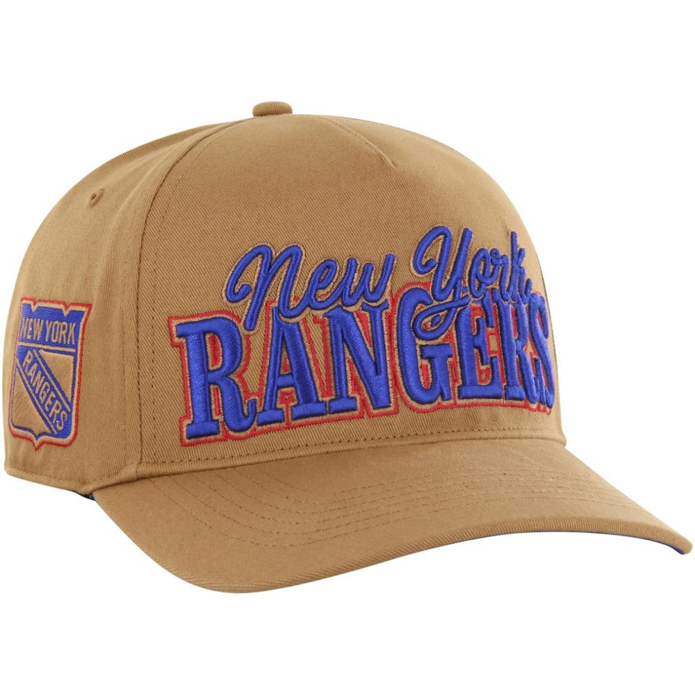 New York Rangers '47 Barnes Hitch Adjustable Hat - Tan Hats