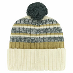 Vegas Golden Knights '47 Tavern Cuffed Knit Hat with Pom - Cream Hats