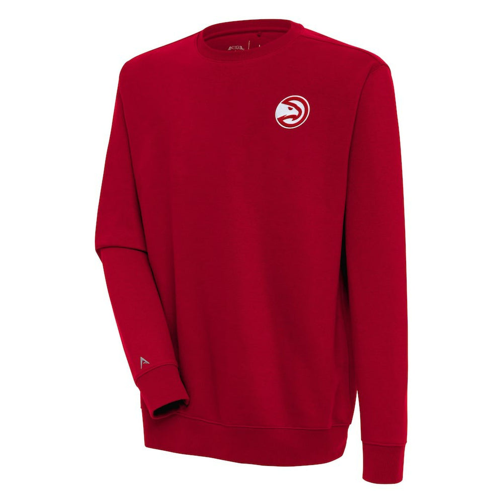 Atlanta Hawks Antigua Victory Pullover Sweatshirt - Red sale