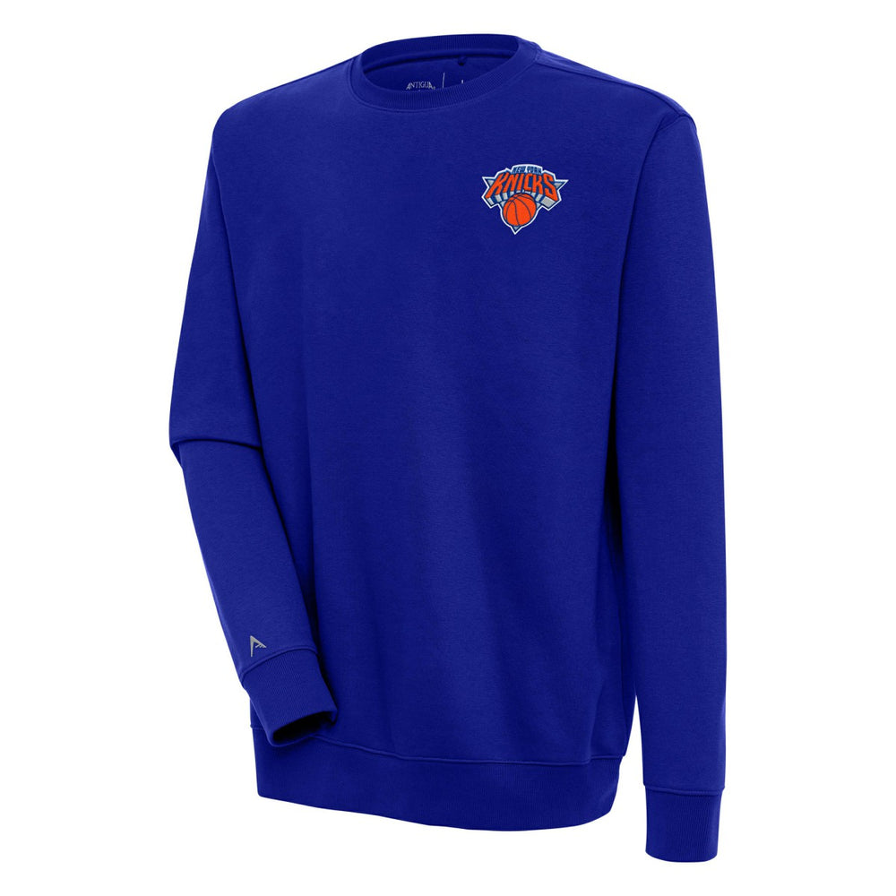 New York Knicks Antigua Victory Pullover Sweatshirt - Blue shop