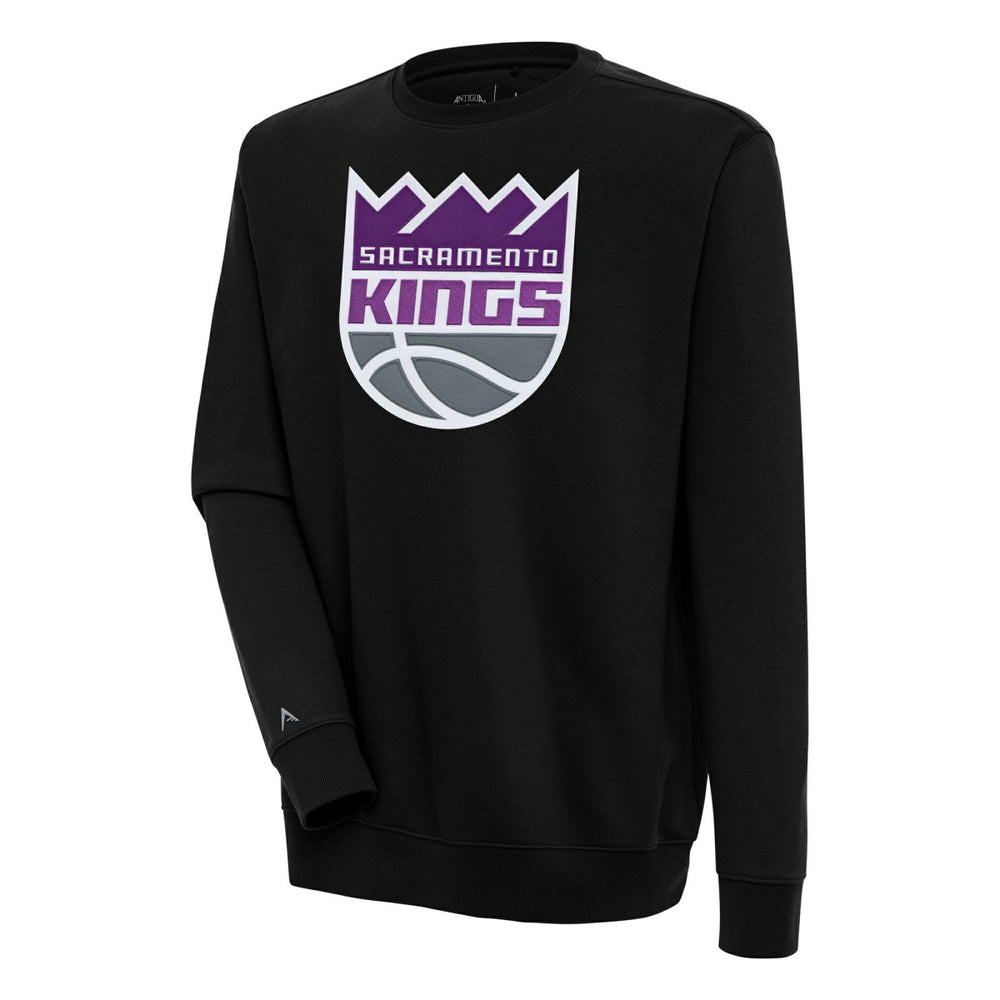 Sacramento Kings Antigua Victory Pullover Sweatshirt - Black discount