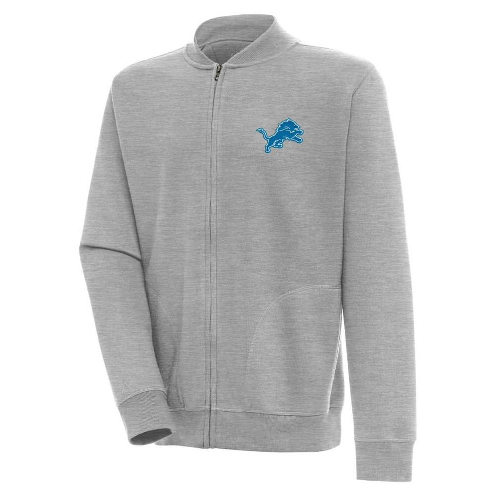 Detroit Lions Antigua Victory Full-Zip Jacket - Heather Gray on sale