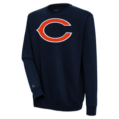 Chicago Bears Antigua Victory Pullover Sweatshirt - Navy discount