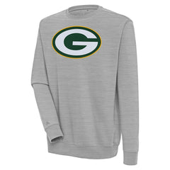 Green Bay Packers Antigua Victory Pullover Sweatshirt - Heather Gray online
