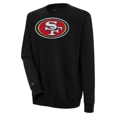 San Francisco 49ers Antigua Victory Pullover Sweatshirt - Black outlet