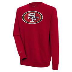 San Francisco 49ers Antigua Victory Pullover Sweatshirt - Scarlet online