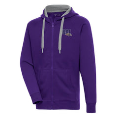 Baltimore Ravens Antigua Victory Full-Zip Hoodie - Purple online